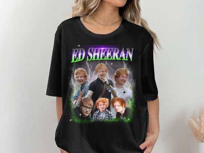 Ed Sheeran Themed Graphic Concert Memorabilia T-Shirts