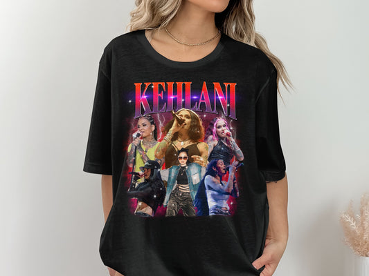 Limited Kehlani 90's Rap Concert Bootleg Unisex Tee Fan Merch T-Shirts