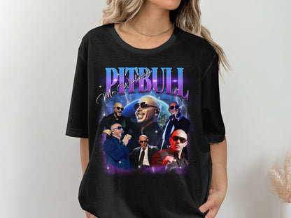 Pitbull Mr.Worldwide 90s Rap Concert Bootleg Fan Merch Vintage Memorabilia