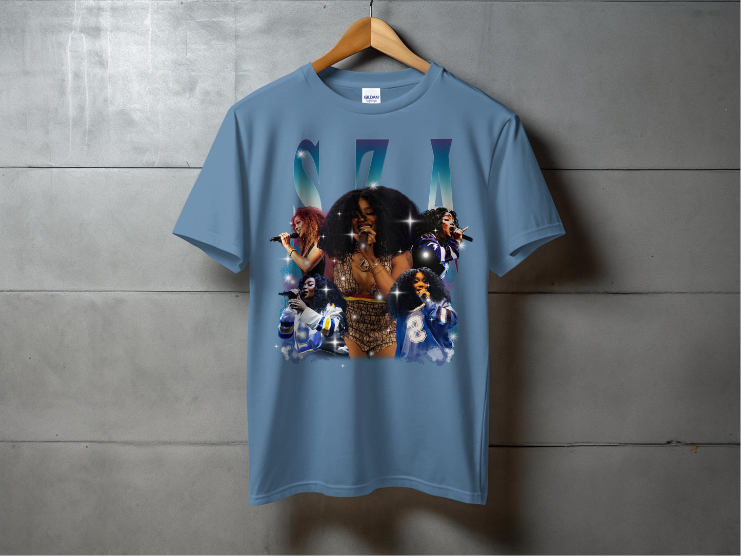 SZA Concert Memorabilia Unisex Vintage Fan Merch T-Shirts