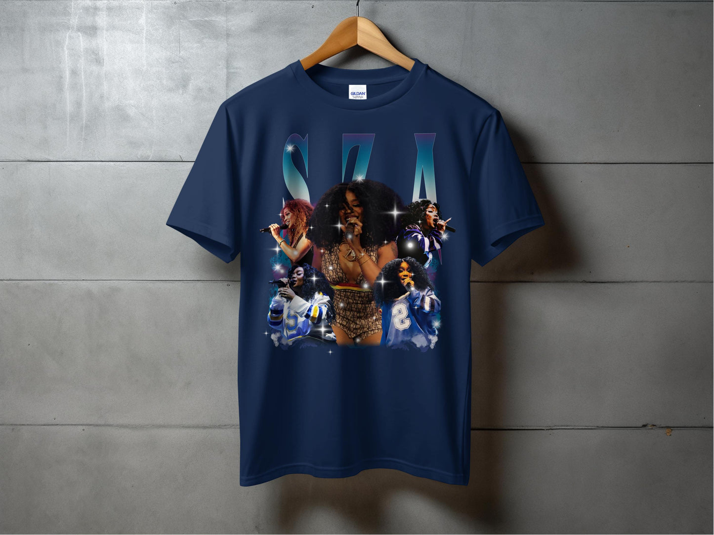 SZA Concert Memorabilia Unisex Vintage Fan Merch T-Shirts